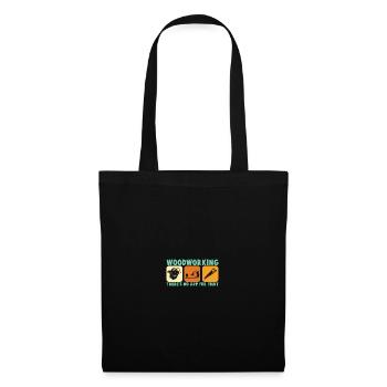 Woodworker there is no app for carpenter carpenter - Tote Bag - black - Front
