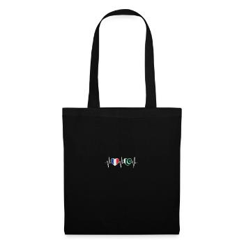 France and Pakistan Pakistani flag - Tote Bag - black - Front