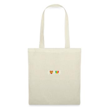 Espagne et Mali Drapeau malien Drapeaux - Sac en tissu - nature - Devant