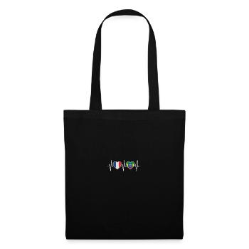 France and Ethiopia Ethiopian flag Flag - Tote Bag - black - Front