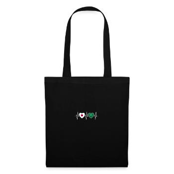 Japan and Saudi Arabia Saudi Arabian flags - Tote Bag - black - Front