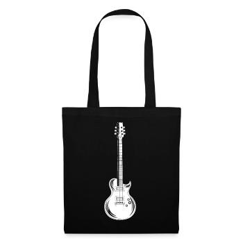 Electric Guitar Guitarist Guitar Design Guitar Playing - Tote Bag - black - Front