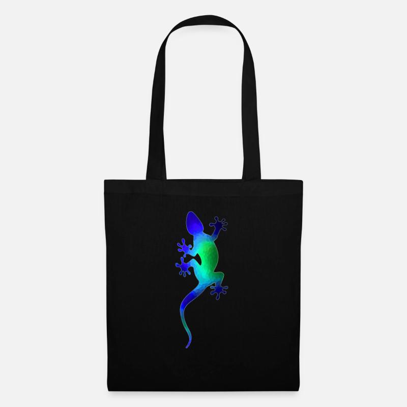 Gecko for dark Shirts - Stoffbeutel - Schwarz