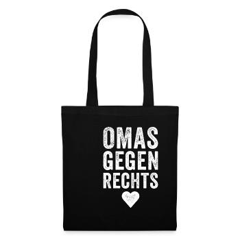 Gift Grannies Against Right Racism AFD Links - Tote Bag - black - Front