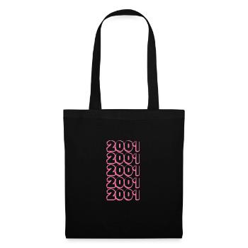 2001 - Tote Bag - black - Front