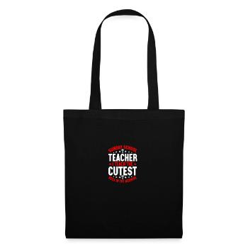 Fidèle serviteur chrétien enseignant de l’école du dimanche - Sac en tissu - noir - Devant
