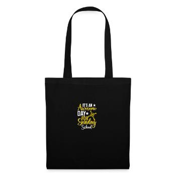Fidèle serviteur chrétien enseignant de l’école du dimanche - Sac en tissu - noir - Devant