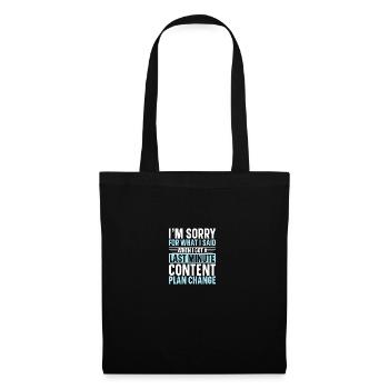 Social Media Platform Advertising Manager SMM - Tote Bag - black - Front