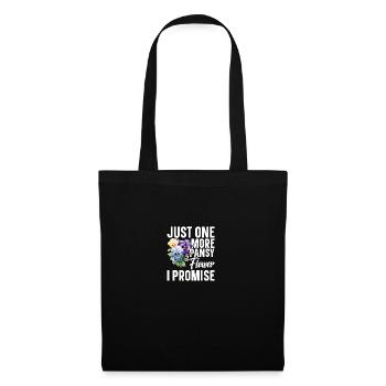 Pansies for Outdoors Pansy Flower Gardener Pansy - Tote Bag - black - Front