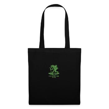 Je ne sais pas trop où je vais mais je suis Gay Frog - Sac en tissu - noir - Devant