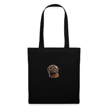 Pug Pilot - Tote Bag - black - Front