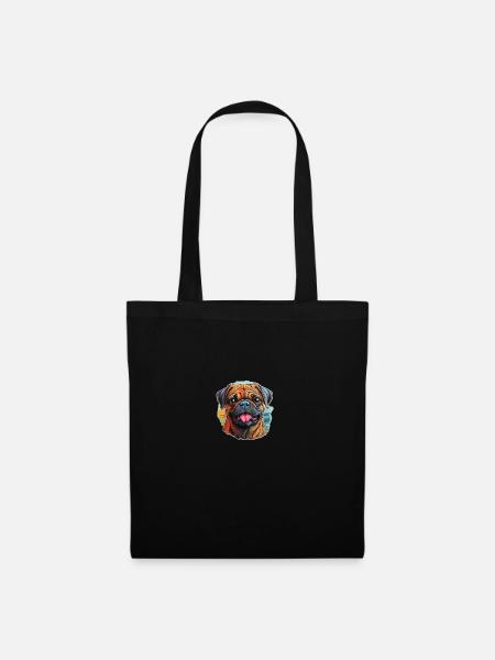 Carlin - Sac en tissu - noir