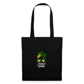 Guyane française - Sac en tissu - noir - Devant