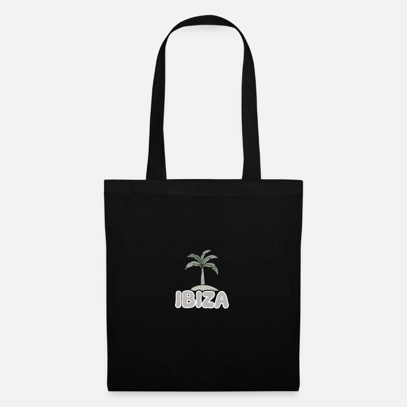 Ibiza Ibiza - Stoffbeutel - Schwarz