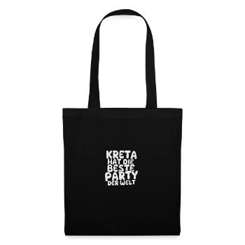 Holiday destination Crete - Tote Bag - black - Front