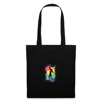 Volley-ball Filles Volley-ball Femmes - Sac en tissu - noir - Devant