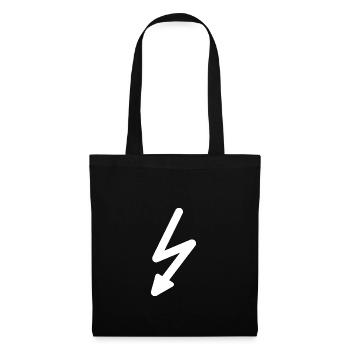 lightning - Tote Bag - black - Front