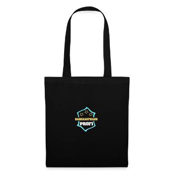 Banquier comme profession - Sac en tissu - noir - Devant