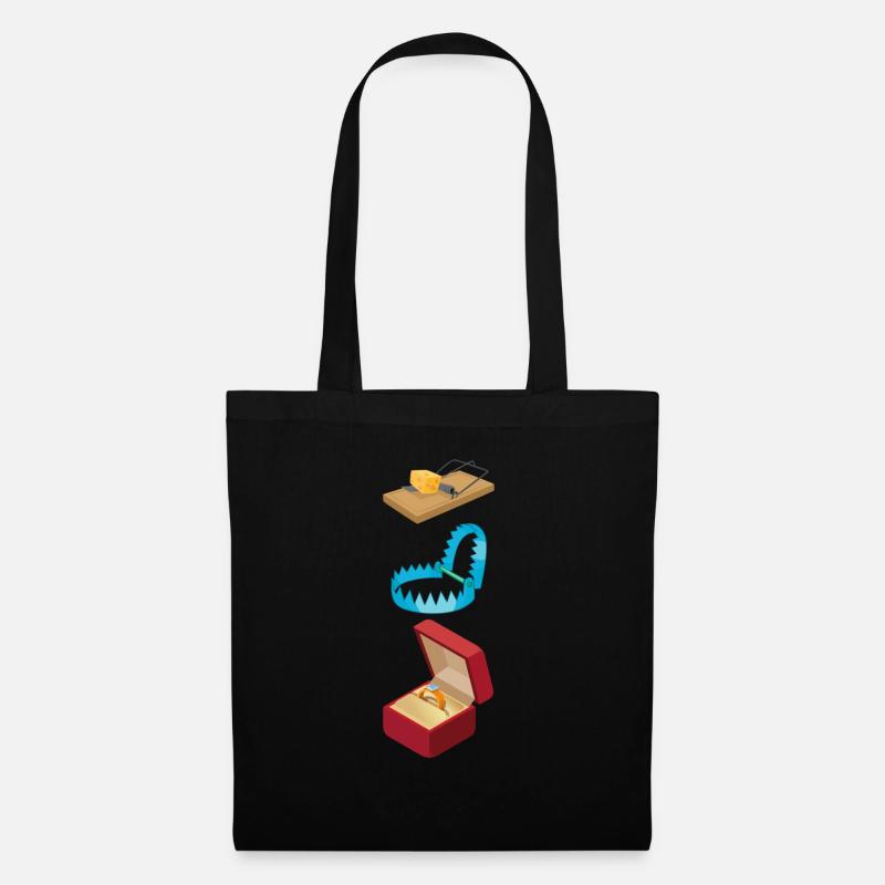 modern - Tote Bag - black