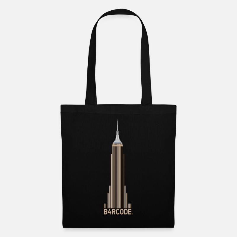 B4RCODE. New York - Tote Bag - black