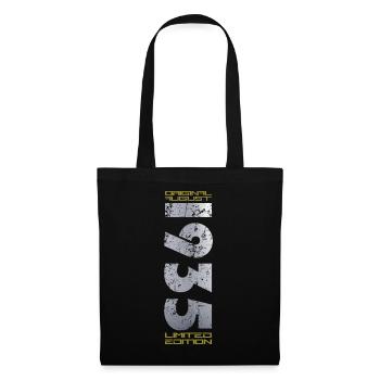 90th Birthday Original August 1935 Vintage 1935 - Tote Bag - black - Front