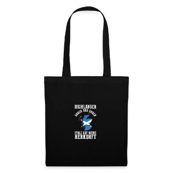 Scots Scottish Scotland - Tote Bag - black - Front
