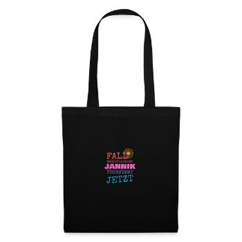 Gift for Jannik - Tote Bag - black - Front