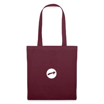 Logo de café machine à expresso portafilter Barista - Sac en tissu - bordeaux - Devant