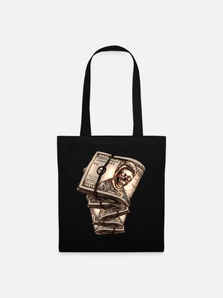 Dollar - Stoffbeutel - Schwarz