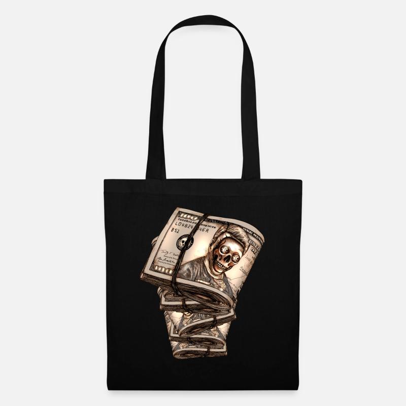 Dollar - Stoffbeutel - Schwarz