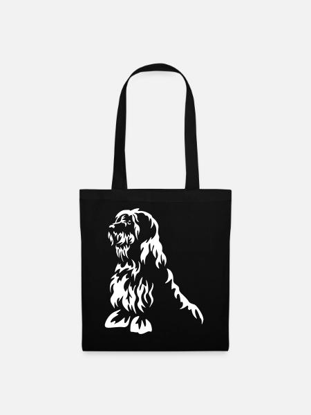 Bobtail "Black Edition" - Stoffbeutel - Schwarz