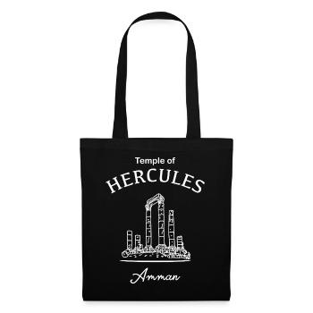 Jordanie, Citadelle d’Amman, Temple d’Hercule - Sac en tissu - noir - Devant