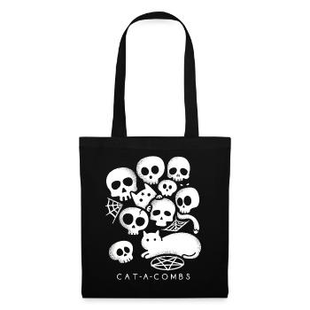 Peignes pour chats - Sac en tissu - noir - Devant