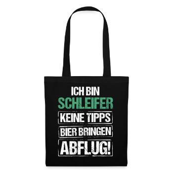 I'm a grinder - bring beer and take off - Tote Bag - black - Front