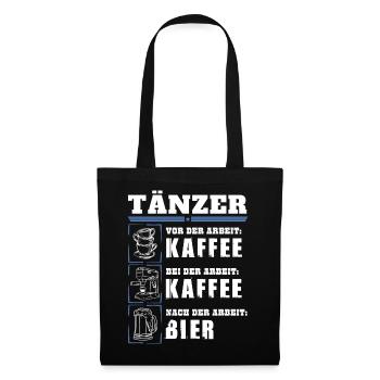 Mon quotidien de danseuse - Sac en tissu - noir - Devant