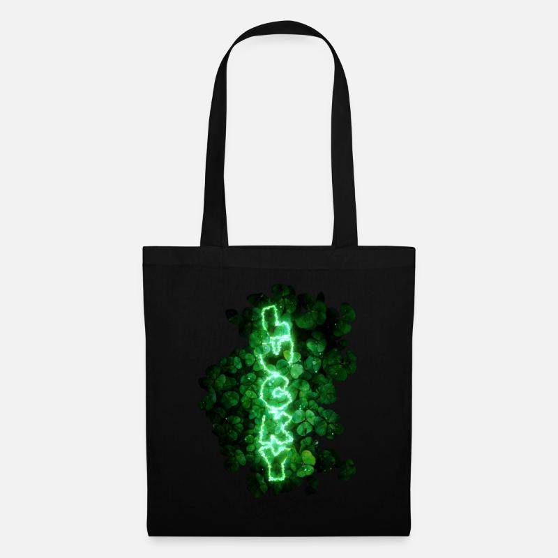 Lucky Clover - Tote Bag - black