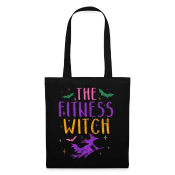 The Fitness Witch Witch Halloween Costume - Tote Bag - black - Front