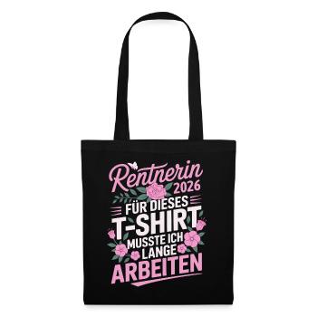 Pensioner 2026 - Tote Bag - black - Front