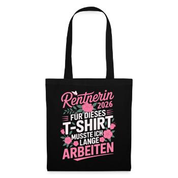 Pensioner 2026 - Tote Bag - black - Front