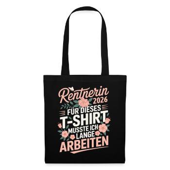 Pensioner 2026 - Tote Bag - black - Front
