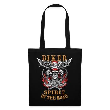Biker - Spirit of the Road - Stoffbeutel - Schwarz - Vorne