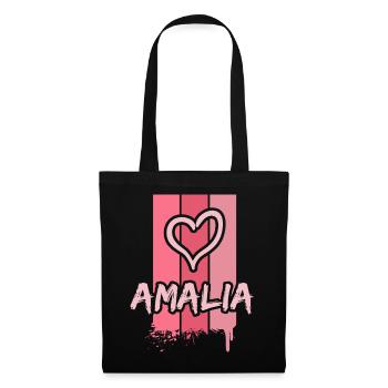 Gift for Amalia - Tote Bag - black - Front