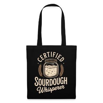 Certified Sourdough Whisperer - Tote Bag - black - Front