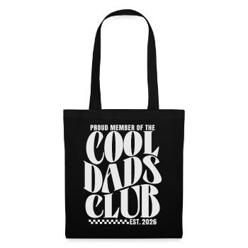 Cool Dads Club - Dad-to-be 2026 Gift - Tote Bag - black - Front