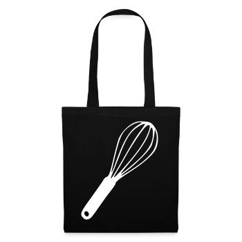 Whisk Cook Gift - Tote Bag - black - Front