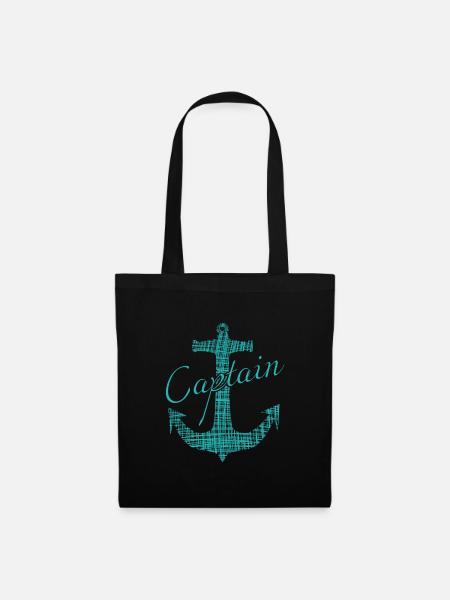 Captain - Stoffbeutel - Schwarz