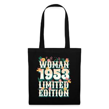 Birthday Woman born in 1953 Woman 70 years - Tote Bag - black - Front
