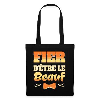 Fier D'Être Le Beauf Idée Pour Beau-Frère - Sac en tissu - noir - Devant