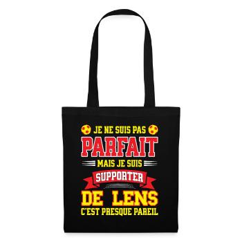 Supporter Football Lens Foot Fier Lensois - Sac en tissu - noir - Devant