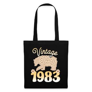 Birthday Party 1983 Woman 40 Years Anniversary - Tote Bag - black - Front